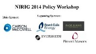 NIRIG Policy Workshop 2014 - 
